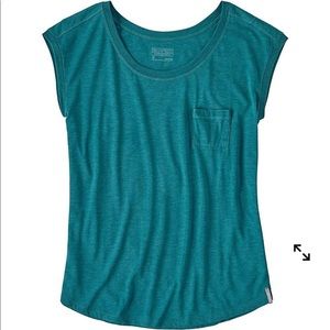 Patagonia blythewood tee blue